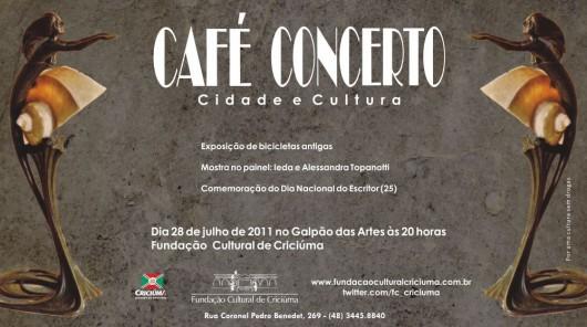 Fundação Cultural de Criciúma promove Café Concerto