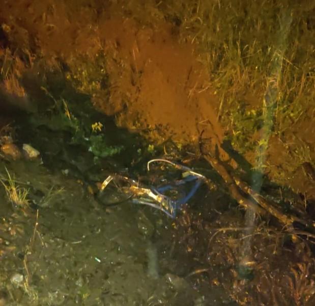 Ciclista atropelada por carro em Turvo morre no hospital