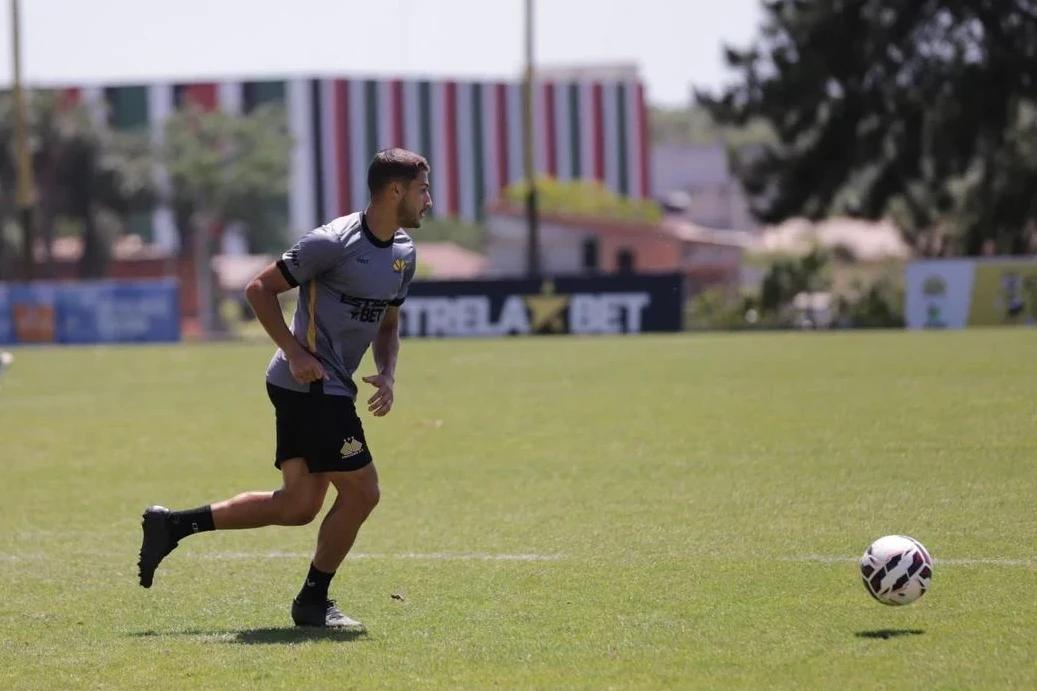 Tigre realiza último treino antes da viagem para Cuiabá