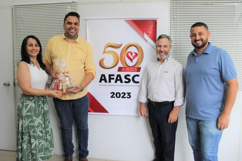 Direção da Afasc alinha estratégias com FME e Pereira Sports para Jogo das Estrelas