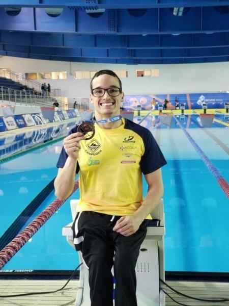 João Paulo Gregorine conquista medalha de bronze na segunda fase do Circuito Caixa Nacional