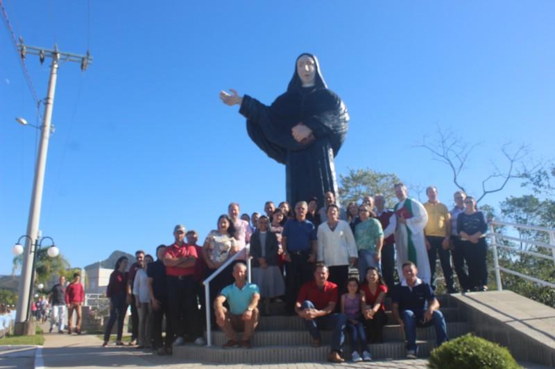 Inauguração Estátua de MADRE GERTRUDES - Morro Grande