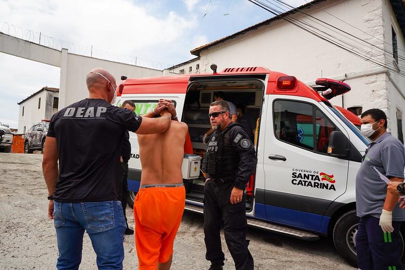 Incêndio na Penitenciária de Florianópolis: Governo informa que não há mais vítimas internadas