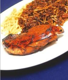 Filé com Arroz da Cor do Pecado