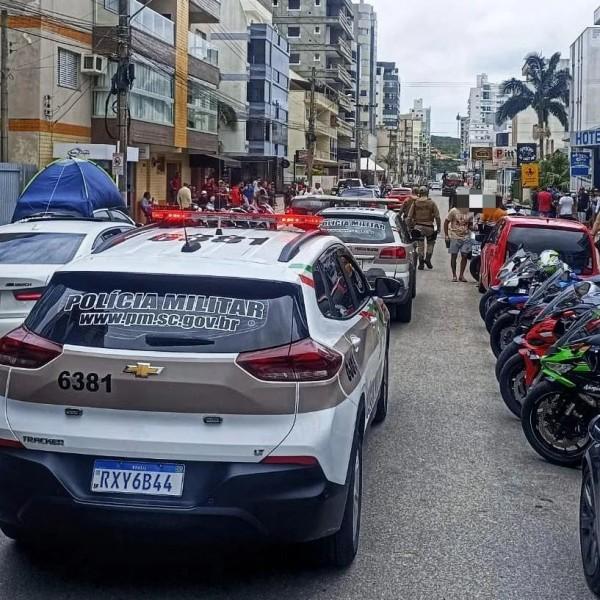 Relatório aponta que PM atendeu 113 ocorrências em Laguna durante dias de evento para motociclistas