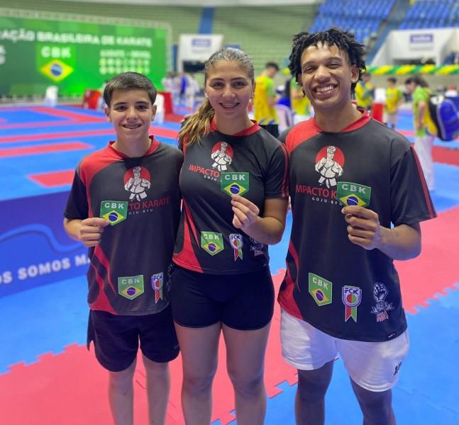 Atletas de Tubarão garantem mais três vagas na Seleção Brasileira de karatê