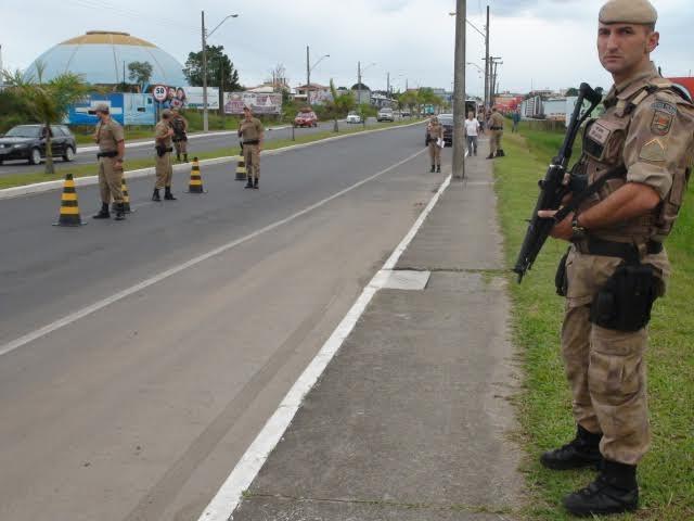 PM divulga balanço de operações na Amesc