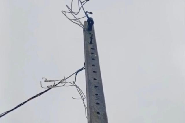 Furto de fiação suspende abastecimento de água em Araranguá; veja fotos