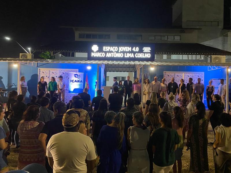 Governo de Içara inaugura espaço com foco em ensino tecnológico