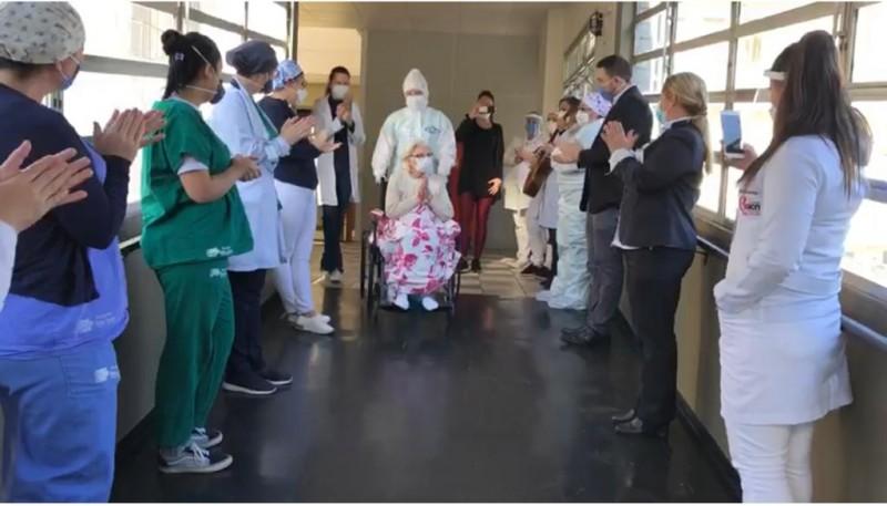 Seis altas por Covid-19 foram registradas em um só dia no Hospital São José