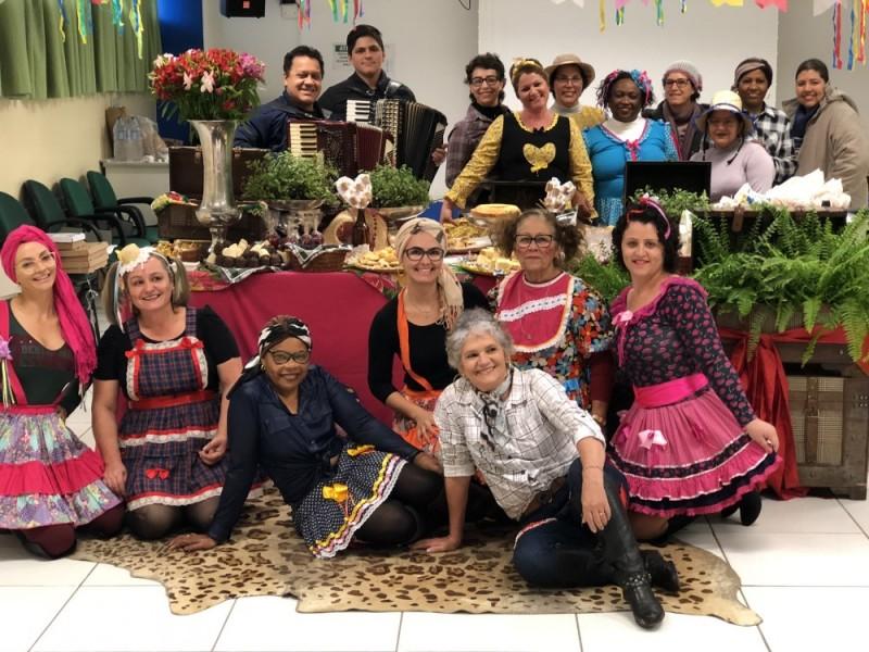 São José promove arraiá para grupo de mulheres em tratamento oncológico