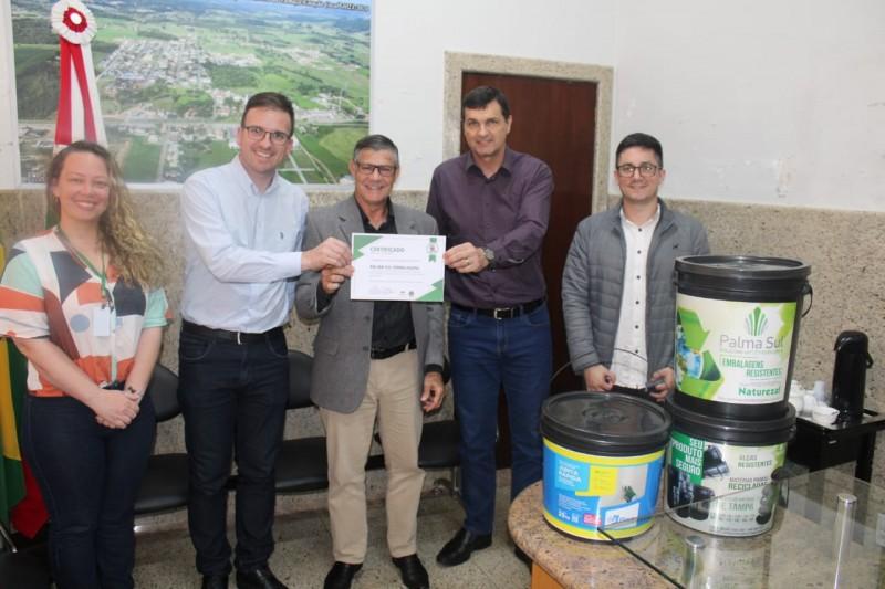 Primeira empresa recebe o Selo Verde em Morro da Fumaça