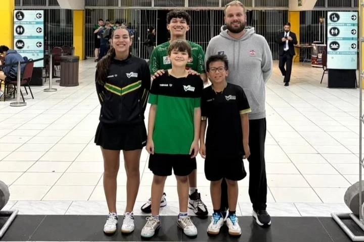 Atletas de Criciúma disputam etapa do Circuito Mundial de Tênis de Mesa