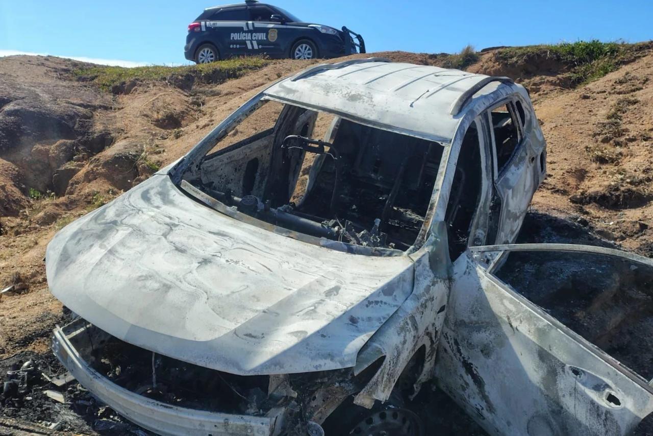 Trio é preso após corpo carbonizado ser identificado em Laguna