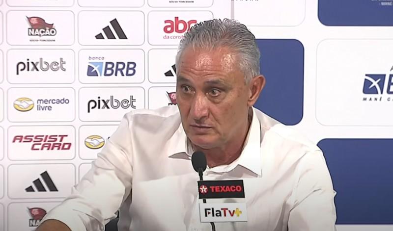 Tite destaca ansiedade no primeiro tempo após vitória do Flamengo
