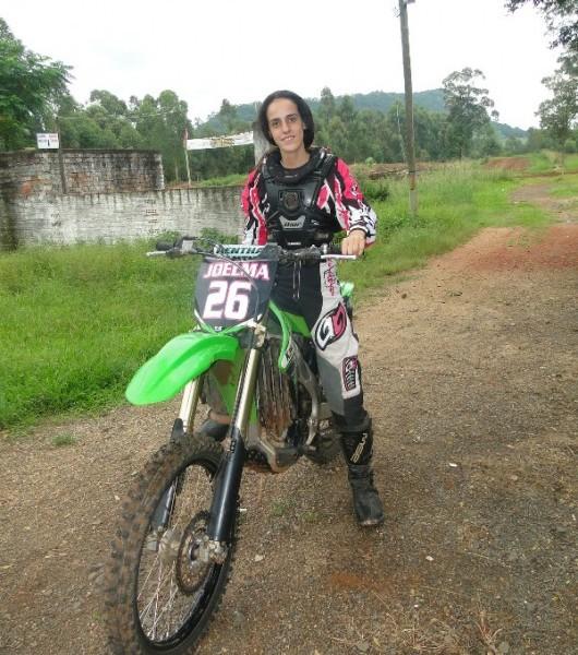 Joelma fica em primeiro na etapa do Gaúcho de Motocross