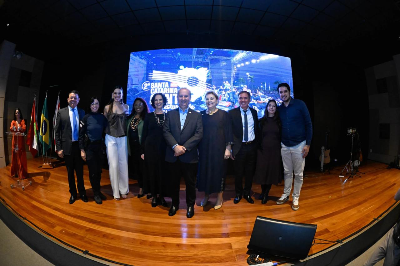 Governo do Estado lança segunda edição do Festival 'Santa Catarina Canta' voltado à Música Brasileira