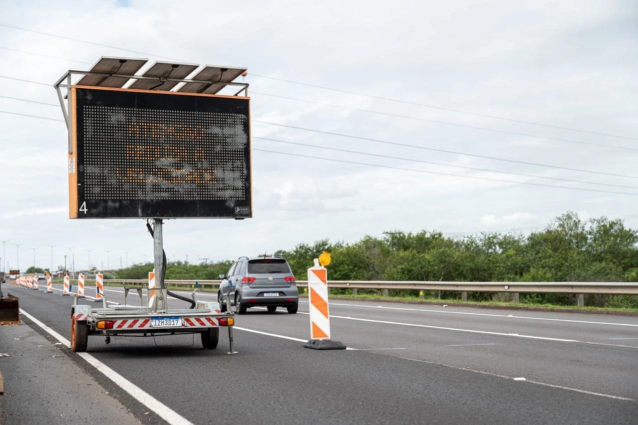 Implantação de passarela exige interdição temporária de via marginal na BR-101