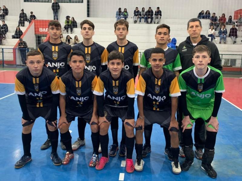Equipe sub-15 de Cocal do Sul/Coopercocal/Anjo Futsal joga pelo Estadual nesta sexta