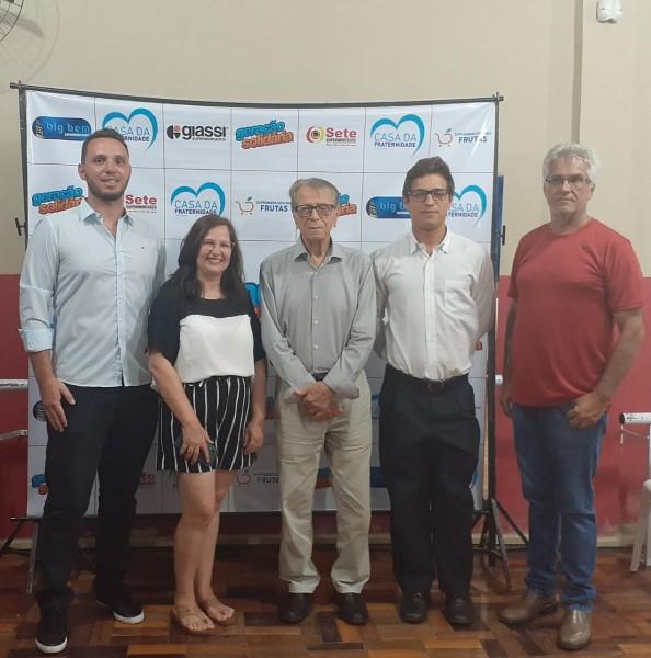 Casa da Fraternidade recebe R$ 15 mil do Geração Solidária