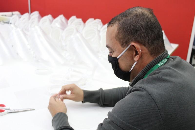 Senai irá distribuir 8 mil protetores faciais