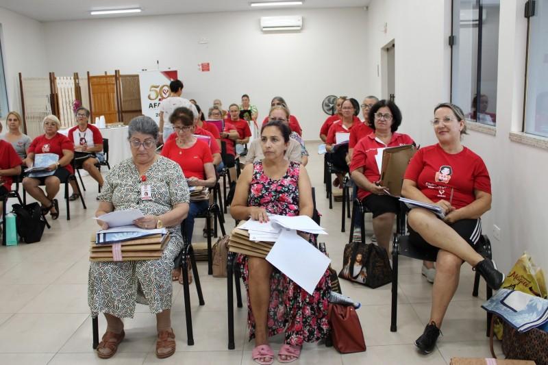 Coordenação dos Clubes de Mães Afasc realiza reunião com as monitoras