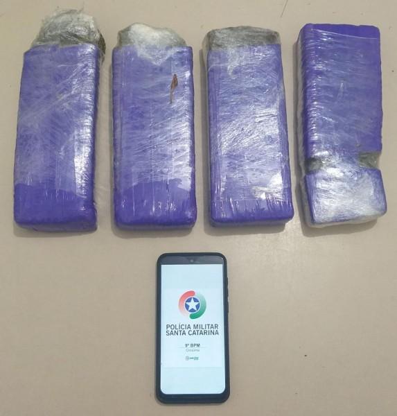 Dupla é detida por tráfico de drogas em Criciúma