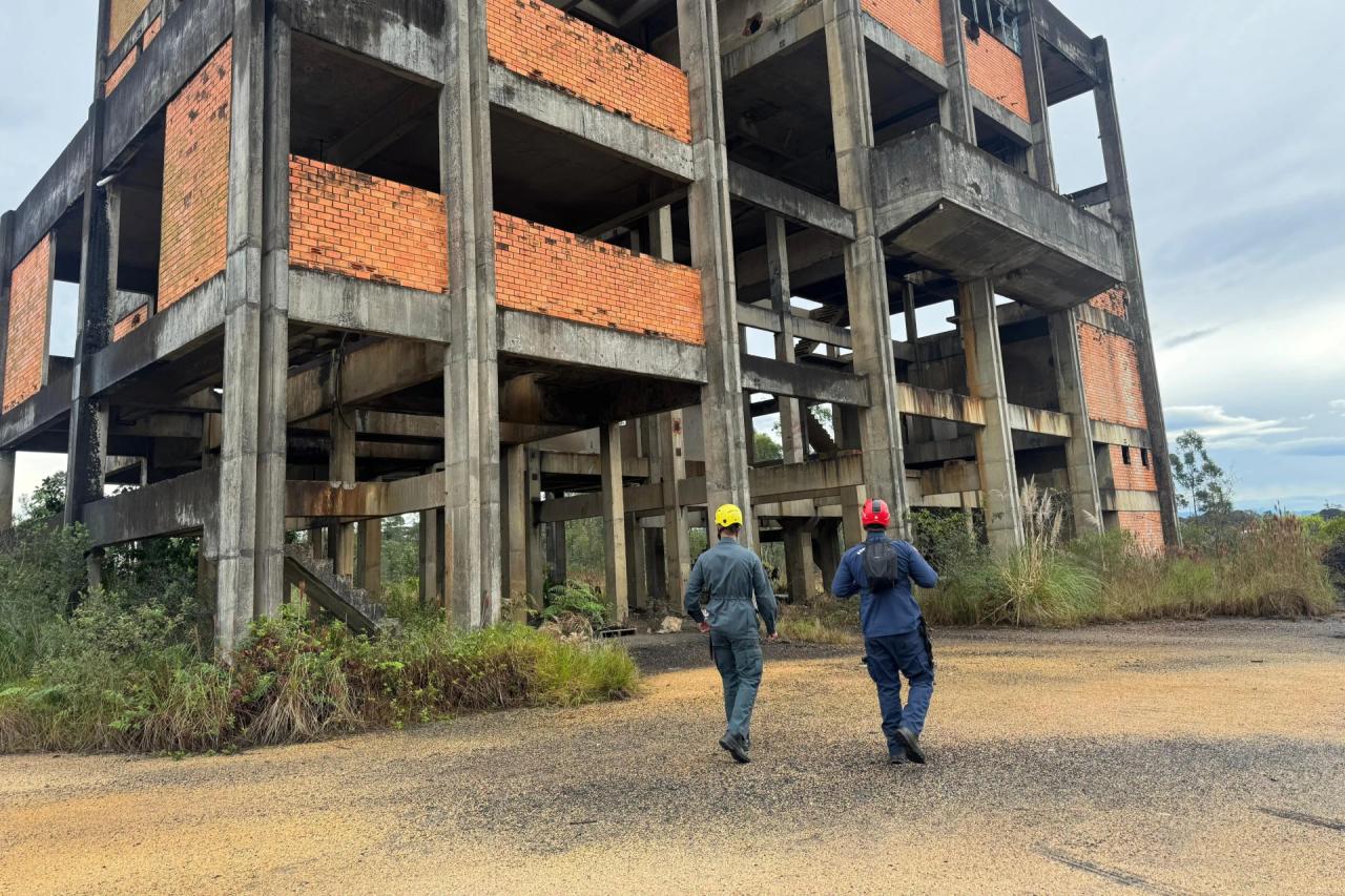 Forquilhinha: bombeiros encerram sexto dia de buscas por idoso desaparecido