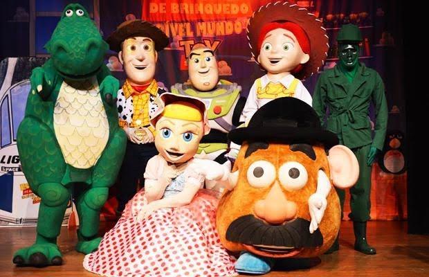 As aventuras de Toy Story no Teatro Elias Angeloni