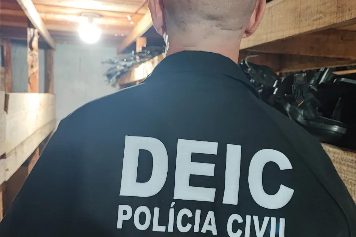 Operação 311: Polícia Civil apreende peças de veículos roubados em empresa de Forquilhinha