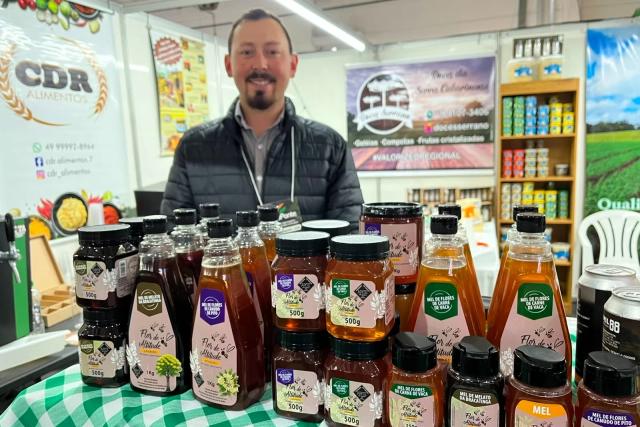 Apiário de São Joaquim leva méis e cervejas à base de mel para a Feira AgroPonte