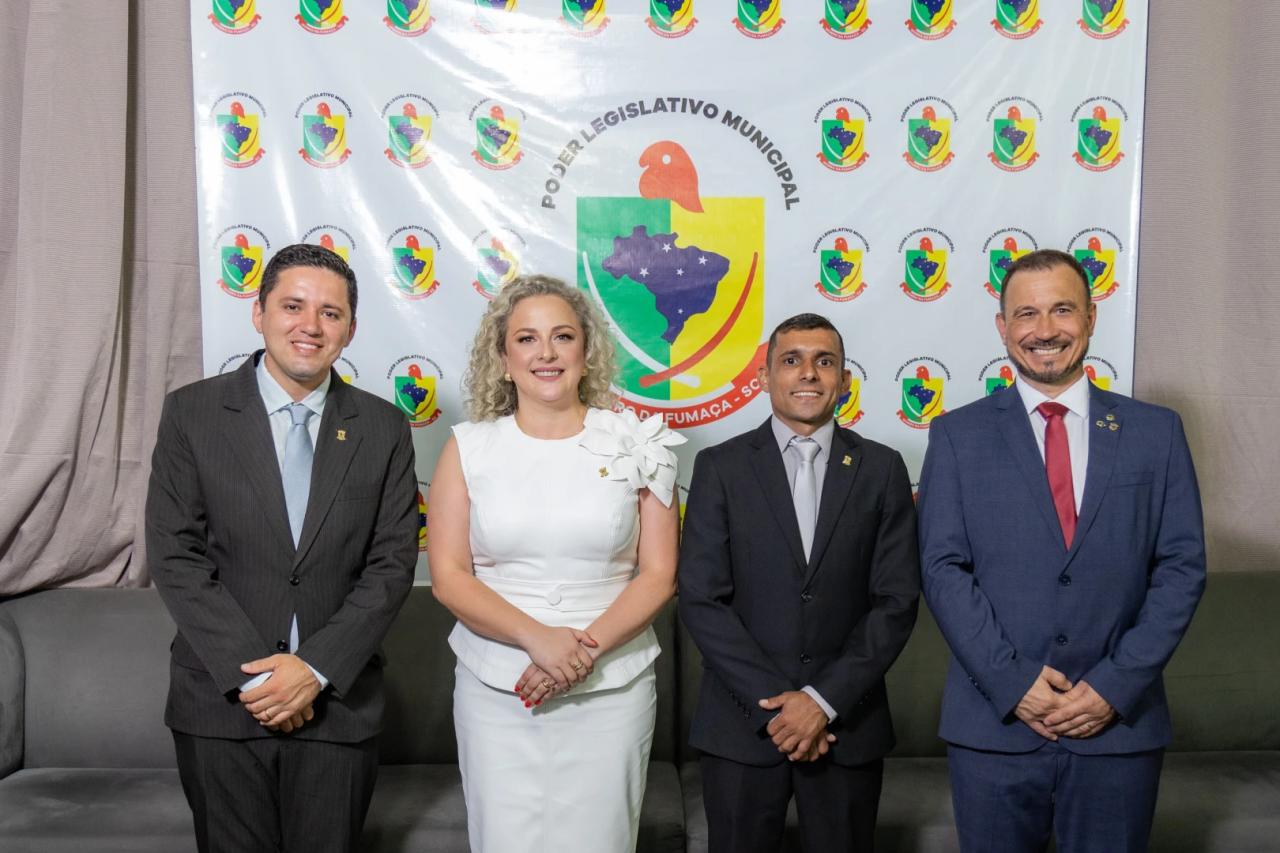 Nova mesa diretora da Câmara de Morro da Fumaça aposta em união e gestão estratégica para 2025