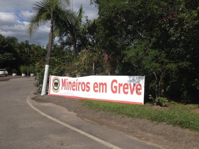 Mineiros rejeitam proposta do sindicato patronal e entrarão em greve nesta segunda-feira 