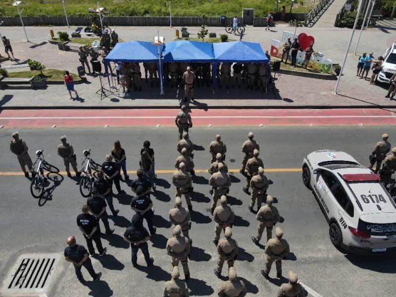 Operação Estação Verão: reforço policial começa atuar nas praias da área do 19º BPM