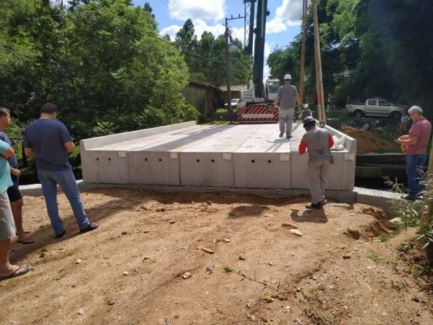 Defesa Civil do Estado conclui instalação de oito pontes em Treze de Maio