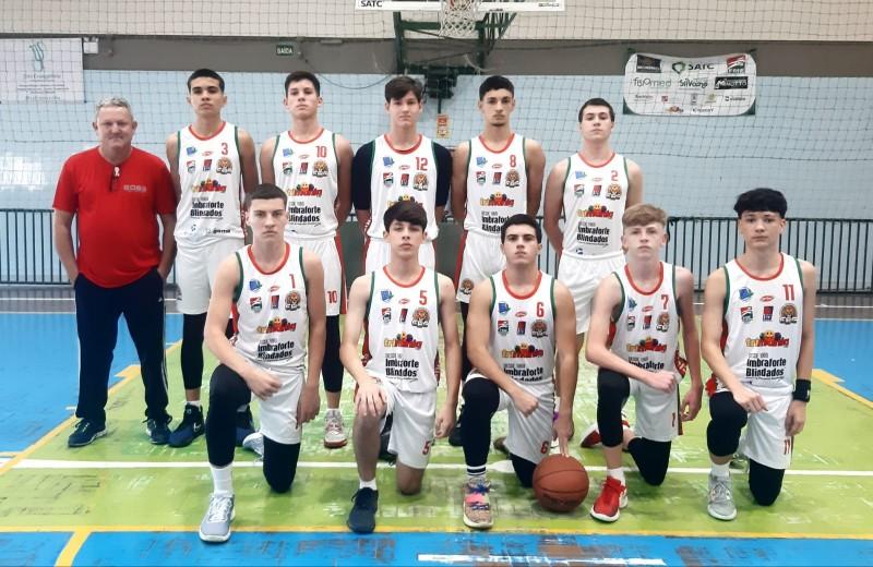 Basquete masculino de Criciúma disputa segunda rodada do Estadual Sub-17 neste final de semana