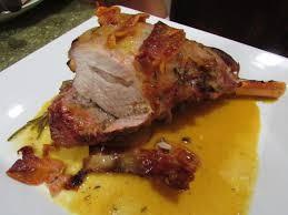 Pernil de Cordeiro assado
