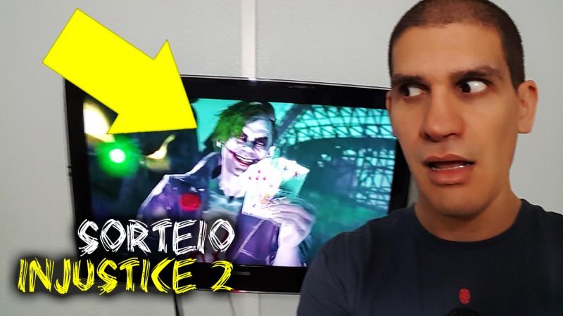 VÍDEO: Sorteio do Injustice 2 em Maio de 2017 - Lançamento e Análise