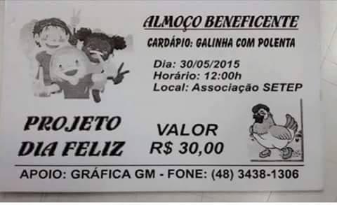 Almoço Beneficente
