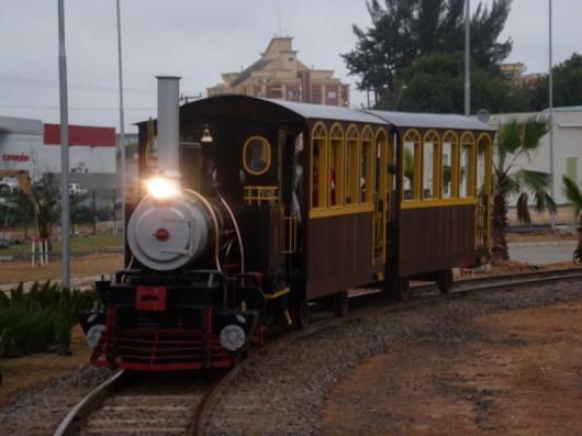 Um passeio no novo "trenzinho" do Parque das Nações