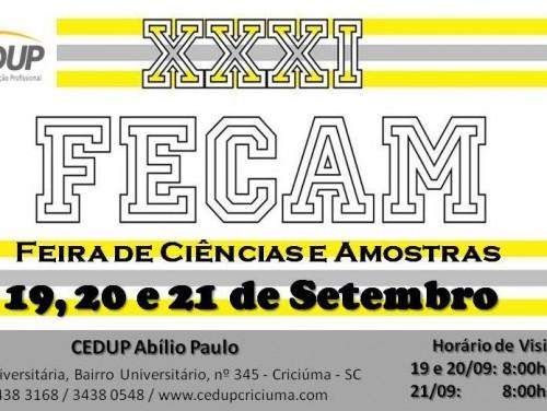 Feira de Ciências no Cedup