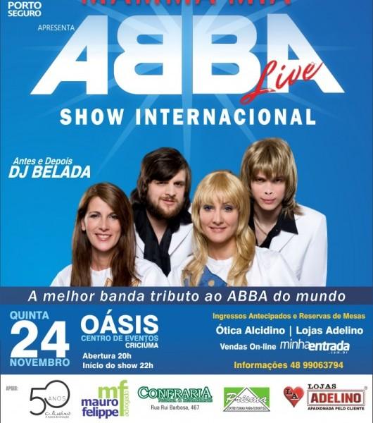 Tributo ao ABBA em Criciúma