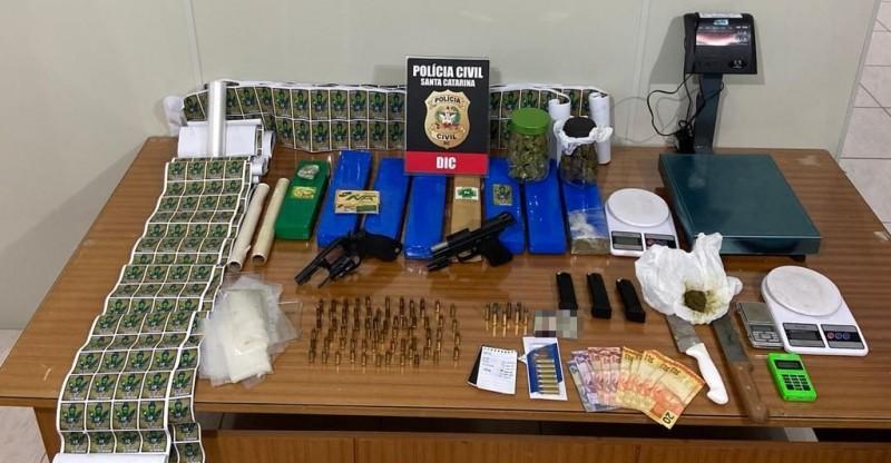 Traficante foragido da Justiça é preso pela Polícia Civil em Tubarão