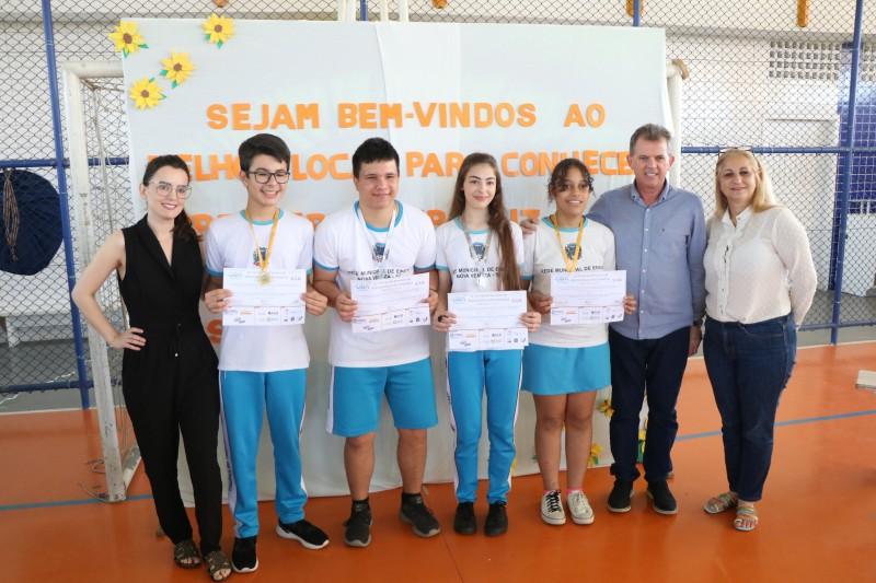 Estudantes de Nova Veneza são premiados na Olimpíada Brasileira de Astronomia 