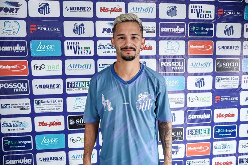 Danielzinho retorna ao Caravaggio para disputar a Série B do Catarinense