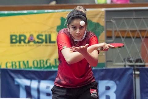 Atleta de Criciúma participa de treinamentos da Confederação Brasileira de Tênis de Mesa