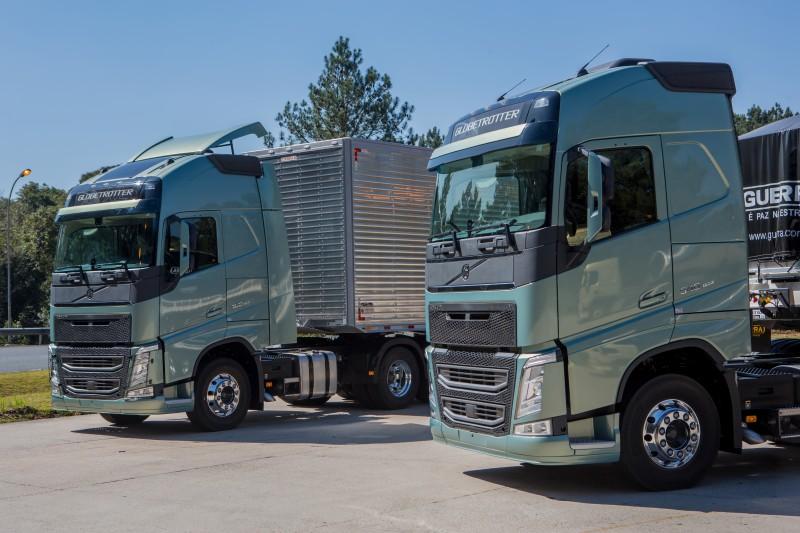 Lançamento do Novo FH Volvo na Dicave de Palhoça