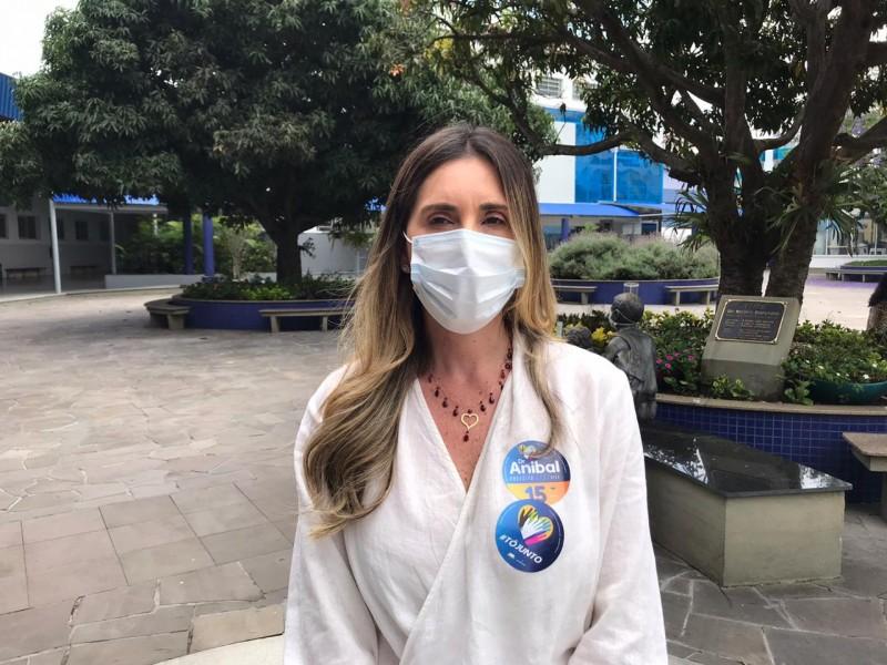 ‘Estamos com uma expectativa muito boa’, garante candidata a vice-prefeita, Lisi Tuon