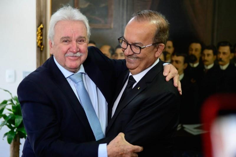 Jorginho Mello, governador eleito, faz visitas à Assembleia Legislativa e ao Tribunal de Justiça
