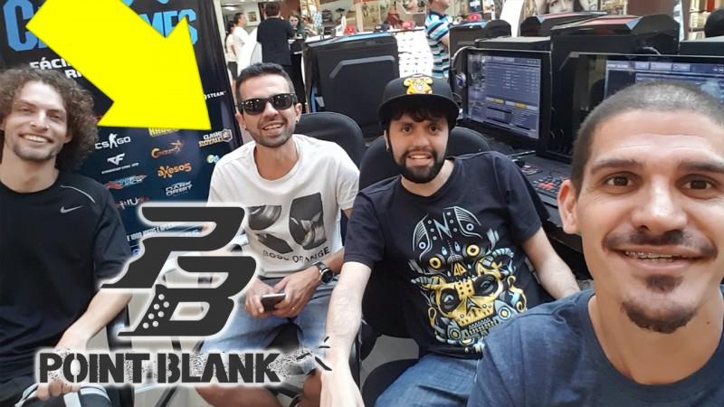 VÍDEO: Youtubers Gamers em Criciúma - Point Blank - PB Like a Boss e Tengu